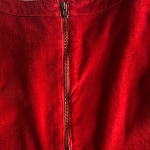 Gap Kids red corduroy